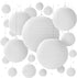Avoseta Paper Lanterns - 20 Piece Set - Party Decorations in Sizes of 6", 8", 10", 12" (5 of Each, White)