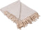 DII Diamond Throw Collection Cotton Woven, 50x60, White
