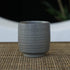 TEANAGOO Pottery Chinese Tea Cup Tea Cup, 5.8 Oz, Junware, TC03 Grey, 4 Pcs/box, Occupied Japan Tea Cups Porcelian Asian Tea Cups No Handles Japanese Tea K Cups