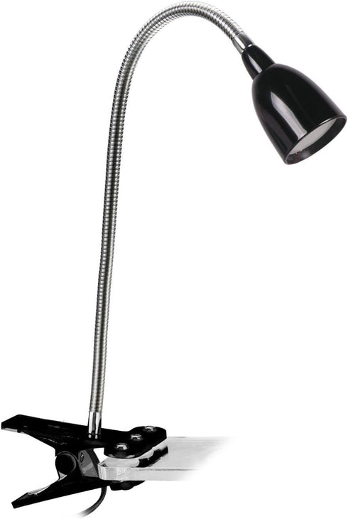 Newhouse Lighting Clamp White Clip Light LED Lamp, Black (NHCLP-LED-BLK)