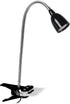 Newhouse Lighting Clamp White Clip Light LED Lamp, Black (NHCLP-LED-BLK)