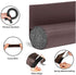 Lazy Monk Foam Door Draft Stopper 32 - 36 Inch Bottom Gap Filler One Sided, Under Door Breeze Blocker Weather Strip Cold Warm Air Wind Insulator Seal, Sliding Door Noise Reduction Sound Proof Cover
