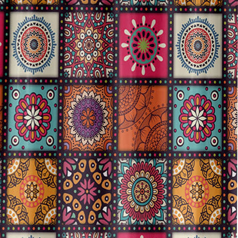 Shower Curtain, Boho Shower Curtains for Bathroom, Water Repellent Stall Shower Curtain, Machine Washable Fabric Shower Curtain 72"x72" with 12 Hooks for Home Bathroom
