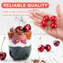 Fake Cherries Artificial Cherry Decorations Simulation Cherries Fruit Cherries Fruit Cherry Fake Fruit Model for Party Decor Home Kitchen Cabinet Photography Prop Cognitive Toy (50 Pieces)