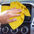 Eurow Reusable Microfiber Cleaning and Drying Wipes with Dispenser Box, 200GSM, 12 by 12 Inches, Pack of 50