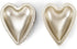 DEMDACO Always and Forever Silver Tone 4 x 3 Resin Stone Art Heart Keeper Figurine