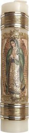 Virgen de Guadalupe Candle Our Lady of Guadalupe Handmade Prayer Candle Vela Guadalupana