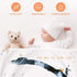 Cudycozy Baby Milestone Blanket and Monthly Milestone Photo Backdrop, Cute Newborn Baby Keepsake Baby Blanket for Baby Boy and Baby Girl, Milestone Blanket Baby boy and Girl, Baby Blankets Newborn