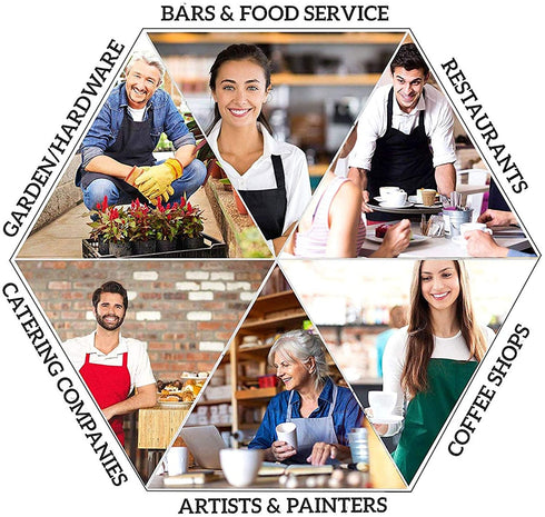 Leopard Kitchen Aprons For Women Men With 2 Pockets Waterproof Adjustable Neck Strap For Thanksgiving,Christmas,Cooking,Baking & Painting