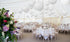 24 Pc Paper Round Lantern for Birthday Bridal Wedding Baby Shower Parties - Great for Indoor or Outdoor (White)