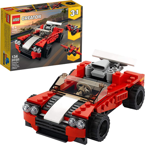LEGO Creator 3in1 Sports Car Toy 31100 Building Kit (134 Pieces)