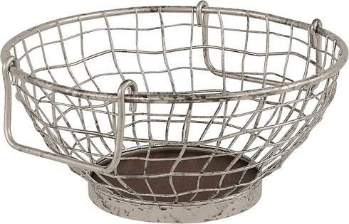Spectrum Diversified Fruit Bowl Basket 2-Tier Service, Galvanized