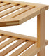 Casafield 3-Tier Bamboo Corner Shelf, Kitchen Cabinet and Countertop Storage Organizer