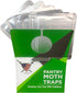 Pantry Moth Trap (6 Pack) - Closet Traps for Moths with Unique Hanging Design, Pheromone Attractant Catches Male Moths Naturally without Toxic Repellant is Family Safe and Prime for Kitchen Closets.