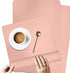 Herda Placemats for Dining Table, Non-Slip , Leather Placemats for Home Kitchen , Waterproof Heat Resistant Insulation Protector Table Mats Set of 4, Easy to Clean Light Pink Placemats
