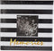 Pioneer Photo Albums Golden Memories Black and White Striped 200 pkt 4x6 Photo Album, Pocket, Gold
