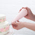 Pastry Tek Piping Bag Set, Set Of 4 Reusable Icing Bags - BPA-Free, Durable, White Silicone Pastry Bag Set, Anti Burst, Decorate Cakes, Cupcakes, Macarons, Or Cookies - Restaurantware