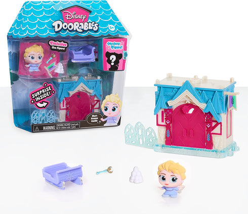 Disney Doorables Mini Playset Elsa’s Frozen Castle, by Just Play