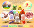 Cedar Sense Lemon Essential Cedar Sachets 8 Pack Essential Oil Infused Cedar Chips Car Air Freshener Closet Freshener Potpourri Bags Air Fresheners Sachets for Drawers and Closets