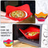 5 Pieces Bowl Cozy Holder Heat Tolerant Plate Huggers Multi Color Polyester Hot Bowl Holder Potholder Protector for Heat Soup, Rice Bowl