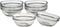 Luminarc Stackable 3 Inch Glass Pinch Bowl, Set of 6