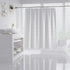 SZXIMU Spring Tension Curtain Rod 27-43 Inch, Never Rust and Non-Slip Shower Curtain Rods with Flat Top, Nickel