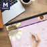2022 Desk Calendar by AT-A-GLANCE, Monthly Desk Pad, 21-3/4" x 17", Standard, Paper Flowers (5035)