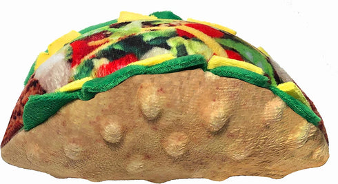 Lulubelles Power Plush | Taco Tuesday (Large) | Cinco de Mayo Dog Toy with Squeaker | Funny Dog Gift | Fun, Durable, and Safe | Huxley & Kent Squeaky Dog Toys