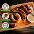 InnoStrive Cutting Board 100% Organic Bamboo Cutting Board For Kitchen Durable Chopping Board For Meats Bread Fruits With Deep Juice Croove (15 x 10 x 0.75 inches)€¦