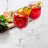 Arc International Luminarc 4 Piece Cachet Balloon Wine Glass Set, Red, Set of 4, Clear