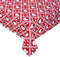 Valentine's Day Love Heart Tablecloth, Red Table Cloth, Waterproof Tablecloth Square for Valentine's Wedding Dinner Party Decoration, 55 x 55 Inch
