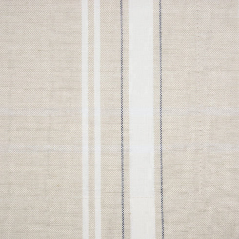 DII Kitchen Essentials Everyday French Stripe Tabletop Collection, Napkin Set, 20x20, Taupe/White, 6 Piece