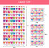 3Pcs Valentine's Day Beach Towel Set Include Beach Towel, Hand Towel and Wash Towel, Romantic Love Heart Bath Towel Set for Couples, Women, Men, Soft Towel Set for Valentine's Day Bathroom Home Decor