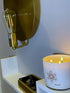 Wild Orchid Sandalwood Aromatherapy Scented Candle with Metatron's Cube | Natural Hand Poured Highly Scented Candle | Large 14 Ounce 50 Hour 3 Wick | Zen Relaxation
