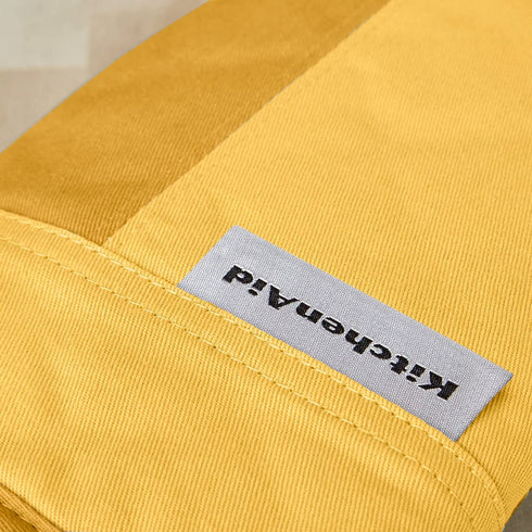 KitchenAid Beacon Two-Tone Mini Oven Mitt Set, 5.5"x8", Majestic Yellow