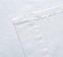 MIUCO 2 Panels White Curtains Grommet Textured Solid Sheer Curtains 84 Inches Long for Bedroom (2 x 54 Wide x 84" Long) White