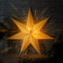 Paper Star Lantern, 8 Mode 50 LEDs Firework Fairy String Lights, Light up Hollow Out Star Hanging Decoration for Indoor Outdoor Room Wedding Christmas Party (Classic Style)