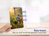Photo Booth Frames - 5x7 Inch Clear Acrylic Display, Slanted Back Vertical Standing Plastic Picture or Display Sign Holder with Inserts - 12 Count