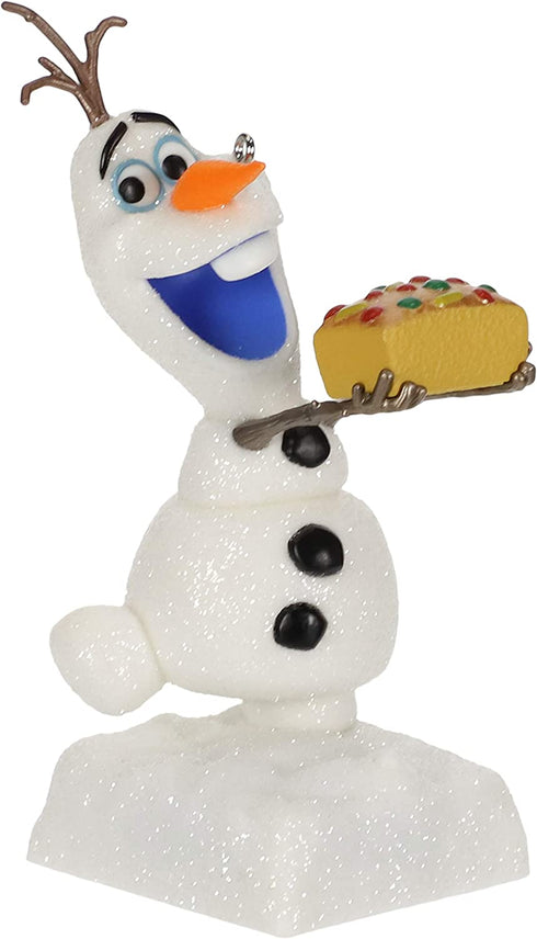 Hallmark Keepsake Christmas Ornament 2019 Dated Disney Olaf's Frozen Adventure That Time of Year with Sound