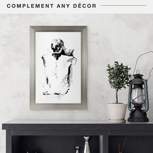 MCS Museum Poster Frame, Pewter, 11 x 17 in, Single