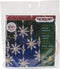Beadery Holiday Beaded Ornament Kit, Snow Crystal Danglers, 4" by 2" Makes 8