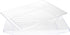 Plasticpro Plastic Serving Trays - Serving Platters Rectangle 11X16 Disposable Party Dish Crystal Clear, Elegant Leveled Border, Pack of 4