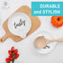 Oversized Spoon Rest for Kitchen - 2 Pack - White Ceramic Farmhouse Design for Cooking - Stove Top, Kitchen Counter, Countertop - Ladle Holder, Spoon Holder, Utensil Rest, Coffee Spoon Rest€¦