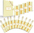 LA BELLEFÉE Scented Sachets Vanilla Fragrance Packets Perfume Envelopes Sachets, Idea for Mom, Home, Wardrobe, Drawer, Car, Closets. 14-Packs