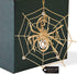 24K Gold Plated Crystal Studded Spider on Web Hanging Ornaments for Christmas Tree, Christmas Spider Miracle Traditions, Decor - The Tradition of Tinsel Legend Spider on Web Ornament