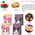 16pcs Kuromi Party Favor Bags, Cute My Melody Theme Birthday Paper Gift Bags with Handles for Kids Child Kuromi Party Decorations Goody Treat Candy Bags