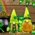 St Patricks Day Gnome Plush Elf Decorations Handmade Faceless Gnome for St Patricks Day Decorations Home Table Decor Ornament Green Irish Faceless Gnome for St Patricks Day Gifts