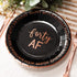Crisky 40th Birthday Plates Rose Gold Women 40th Birthday Decorations Dessert, Buffet, Cake, Lunch, Dinner Plates for 40th Birthday Party Supplies, Forty XX, Happy 40th Birthday! 50 Count, 9" Plate