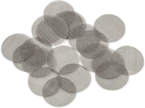 PLUMBING PACK OF 20 FAUCET AERATOR SCREENS BRASS 13/16" O.D. Filters Pipe Bowl Screens