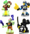 Akedo Ultimate Arcade Warriors - Warrior Collector 4 Pack - 3 Mini Battling Action Figures: Strikeout, Miss Slither & Deadbreath and one Hidden Mini Battling Action Figure!